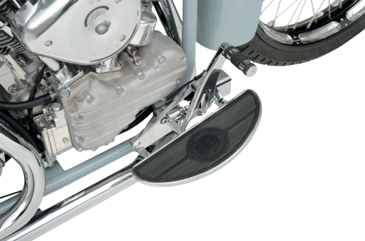 Drag Specialties Half Moon Driver Floorboards fits 1980-2023 Harley Touring