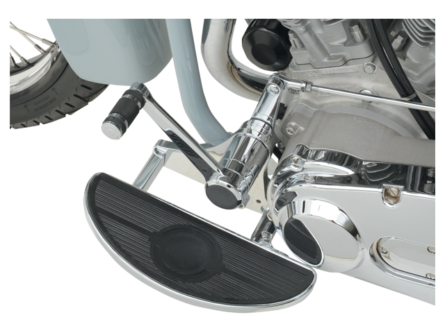 Drag Specialties Half Moon Driver Floorboards fits 1980-2023 Harley Touring