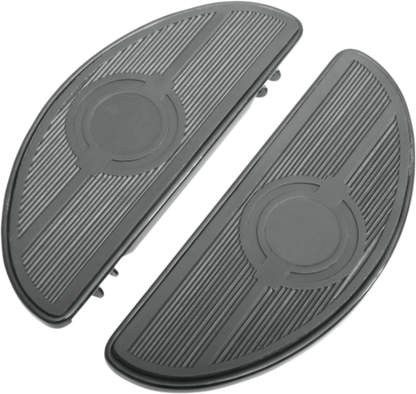 Drag Specialties Vintage Half-Moon Floorboards for 1980-2026 Harley Touring