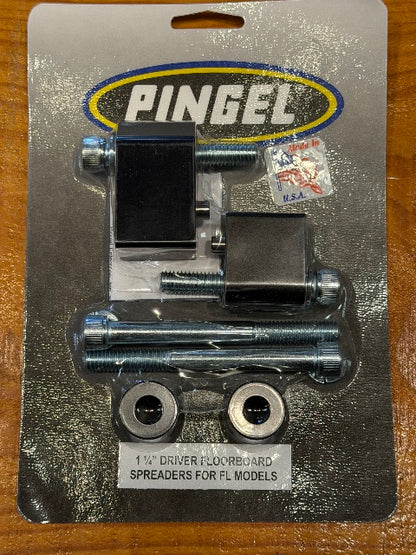 Pingel Driver Floorboard Extenders Relocation Bracket for 2009-25 Harley Touring