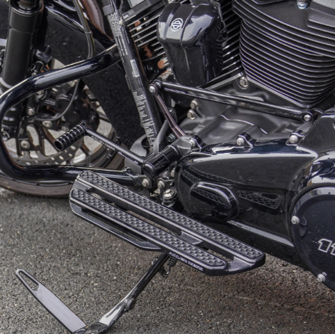 Arlen Ness Method Extended Driver Floorboards 1999-2026 Harley Softail Models