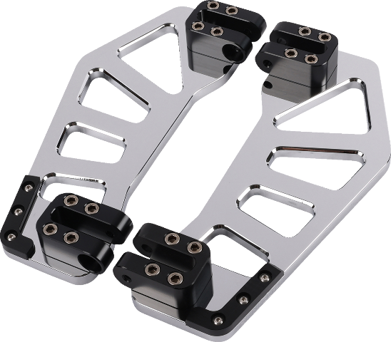 Thrashin Apex Chrome Front Driver Floorboards 1980-2023 Harley Touring Softail