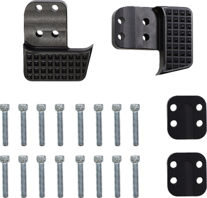 Thrashin Apex Black Floorboard Tail Extension with Lift Kit for Harley Davidson