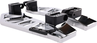 Thrashin Apex Chrome Floorboard Tail Extension & Lift Kit for Harley Davidson