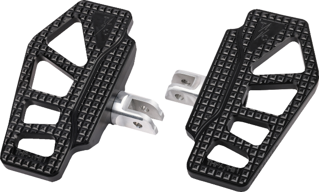 Thrashin Apex Mini Black Front Driver Floorboards 2018-2023 Harley Softail FLFBS
