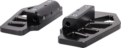Thrashin Apex Mini Black Passenger Floorboards 1986-2023 Harley Softail Touring