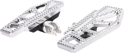 Thrashin Apex Mini Chrome Front Driver Floorboards 2018-2023 Harley Softail