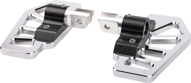 Thrashin Apex Mini Chrome Front Driver Floorboards 2018-2023 Harley Softail