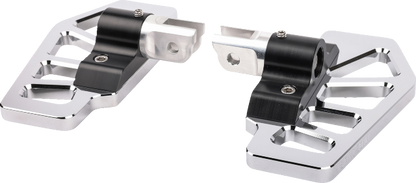 Thrashin Apex Mini Chrome Front Driver Floorboards 2018-2023 Harley Softail
