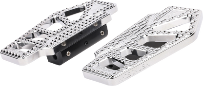 Thrashin Apex Mini Chrome Passenger Floorboards 1986-2023 Harley Touring Softail