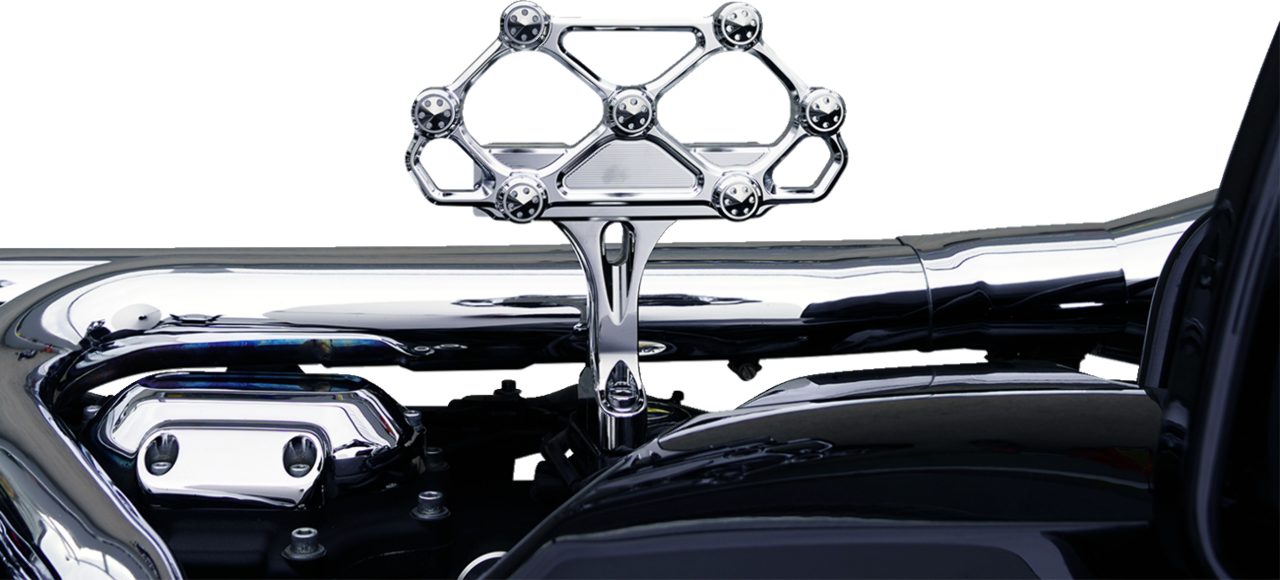 Arlen Ness Diamond Chrome Passenger Floorboards 1982-2025 Harley Touring Softail