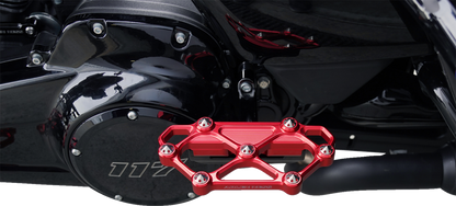 Arlen Ness Diamond Red Passenger Floorboards for 1982-25 Harley Touring Softail