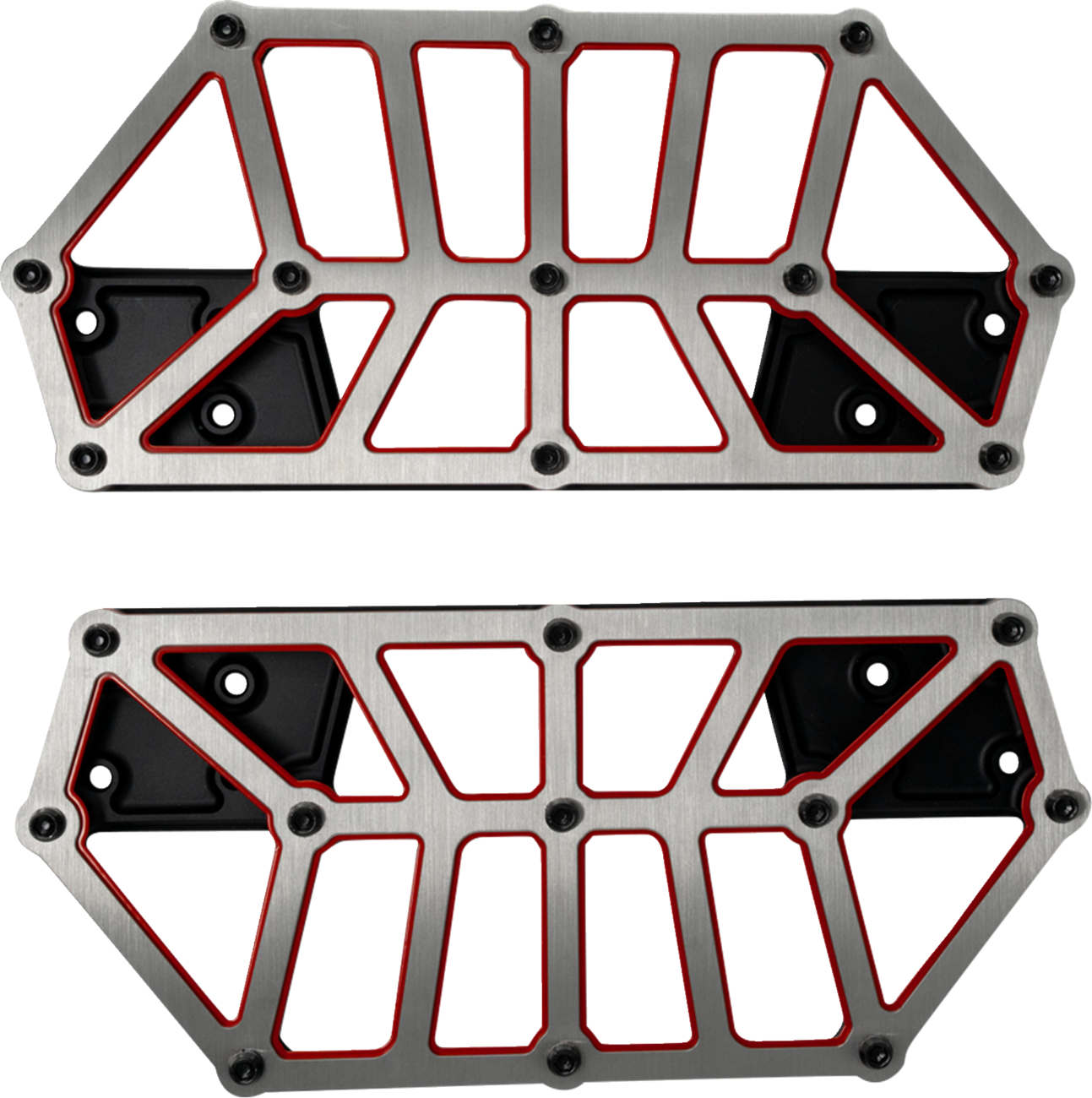 Koldin NXL Redline Driver Floorboards fits 1980-2025 Harley Touring Softail