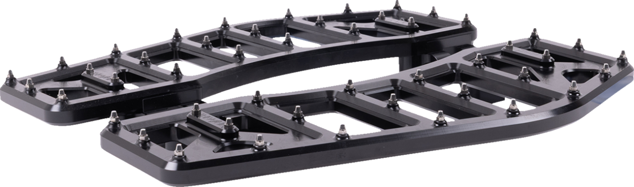 Thrashin Aggressor Driver Black Floorboards for 1984-2025 Harley Touring Softail