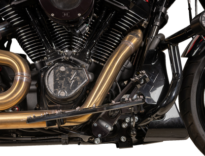 Thrashin Aggressor Driver Black Floorboards for 1984-2025 Harley Touring Softail