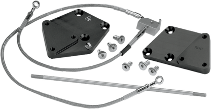 Arlen Ness Black Forward Control 3" Extension Kit 2011-2017 Harley FLSTN FLSTF