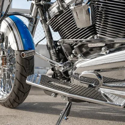 Arlen Ness Chrome SpeedLiner Foot Control Kit for 1999-2026 Harley Touring