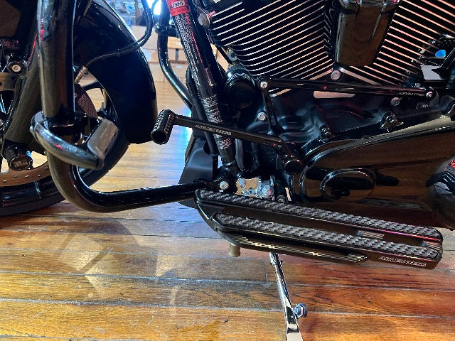Arlen Ness Black SpeedLiner +3" Foot Control Kit for 1999-2023 Harley Touring