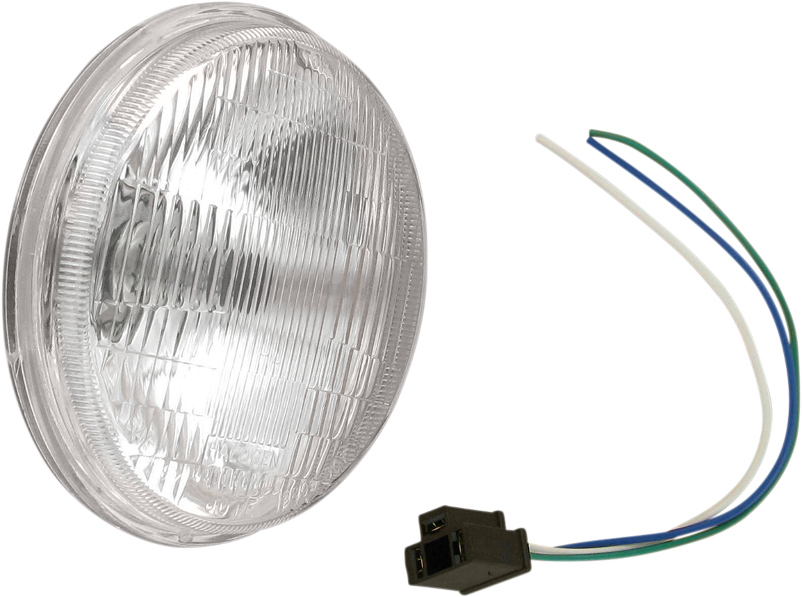Drag Specialties Motorcycle 5-3/4" Die Cast Headlight Bulb for Harley Davidson