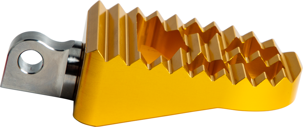 Harddrive Gripmax Gold Universal Motorcycle Driver Aluminum Footpegs Harley