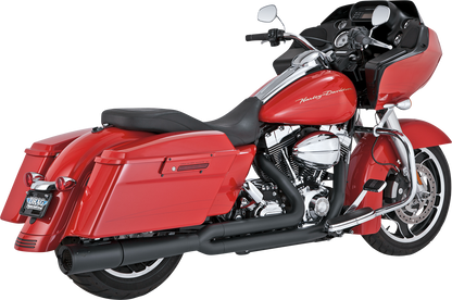 Vance & Hines Pro Pipe 2:1 Black PCX Exhaust System 2010-16 Harley Touring 47361