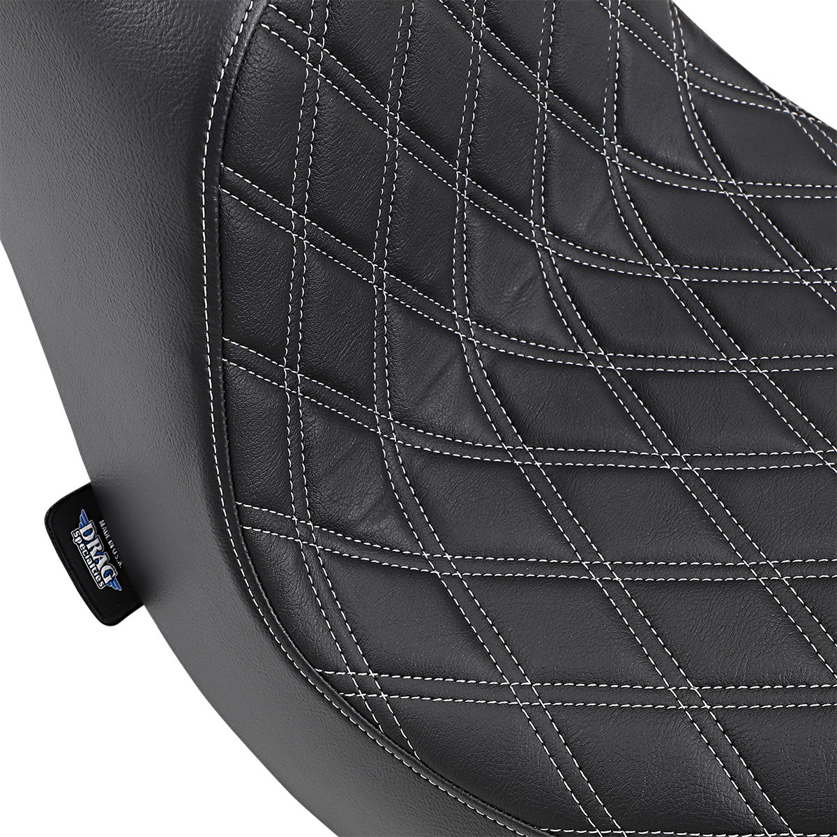 Drag Specialties Predator III Seat fits 2018-23 Harley Softail Fat Boy 114 FLFBS