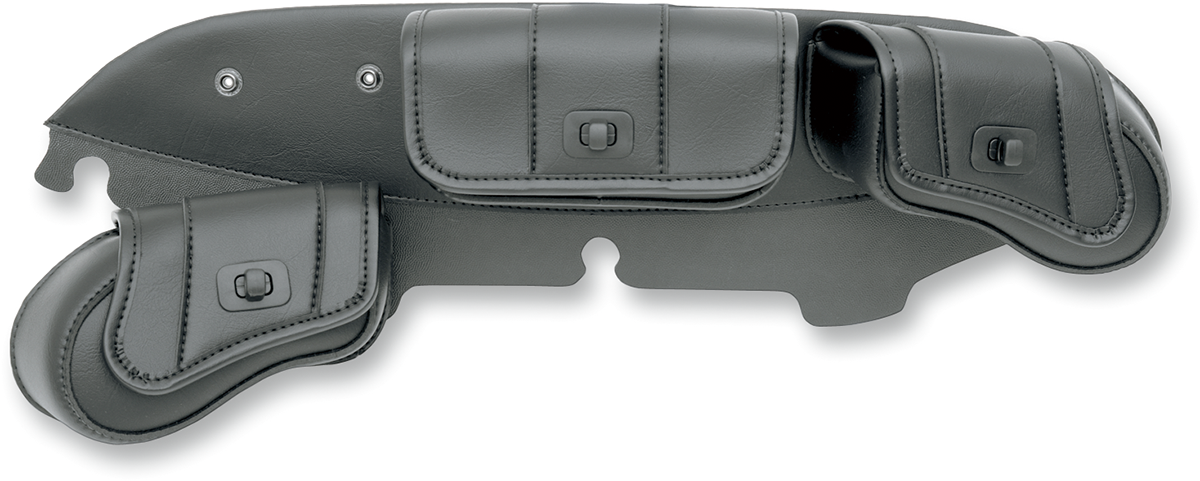 Saddlemen Cruis'n Deluxe 3-Pocket Windshield Bag fits 1996-2013 Harley Fairing