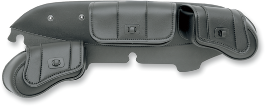 Saddlemen Cruis'n Deluxe 3-Pocket Windshield Bag fits 1996-2013 Harley Fairing