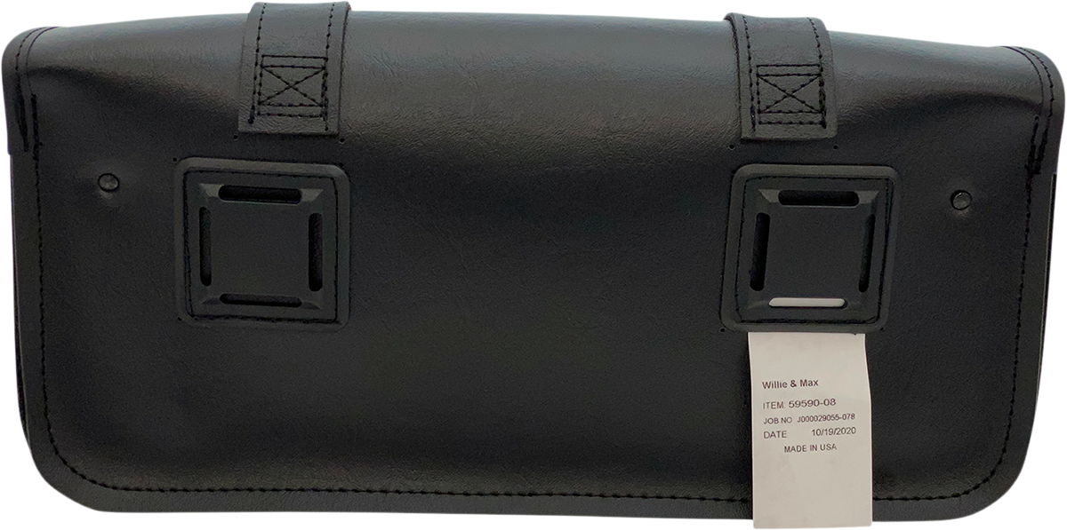 Willie & Max Brass Money Universal Motorcycle Front Fork Tool Bag Pouch Harley
