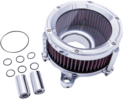 Trask Assault Charge High-Flow Air Cleaner for 2017-2024 Harley M8 TM-1023CH