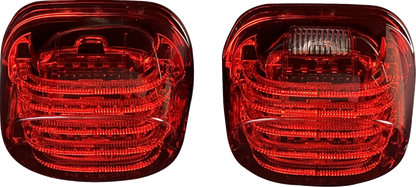 Custom Dynamics ProBEAM Red LED Taillights for 2015-2025 Harley Freewheeler RG3