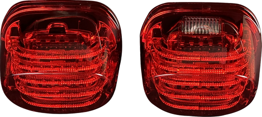 Custom Dynamics ProBEAM Red LED Taillights for 2015-2025 Harley Freewheeler RG3