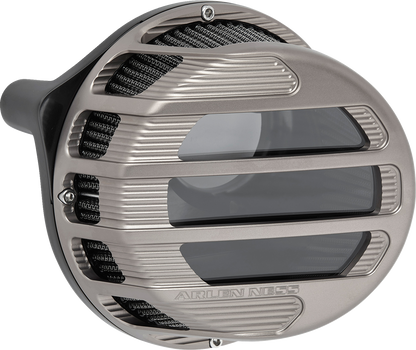 Arlen Ness Silver Sidekick Air Cleaner Kit for 2023-24 Harley Road Street Glide