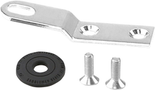 Saddlemen Chrome 1/4"-28 Universal Rear Motorcycle Seat Bracket for Harley