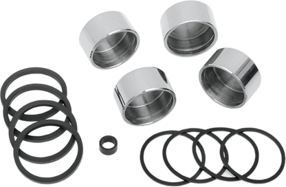 Drag Specialties Front Brake Caliper Piston Rebuild Kit for 08-17 Harley Dyna