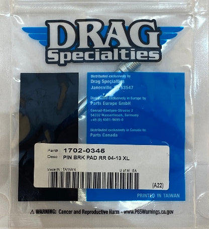 Drag Specialties Replacement Rear Brake Pad Pin 08-13 Harley Davidson Sportster