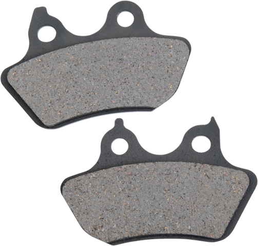 Drag Specialties Organic Rear Brake Pads 2004-2013 Harley Davidson Sportster