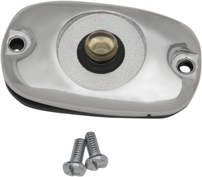 Drag Specialties Chrome Rear Master Cylinder Cover 00-05 Harley Softail FLSTN