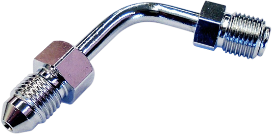 Magnum Chrome Front Level 1 Brake Line Adapter for 2018-2022 Harley Softail FLFB