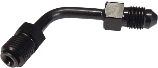 Magnum Black Front Level 1 Brake Line Adapter for 2018-2022 Harley Softail FLFB