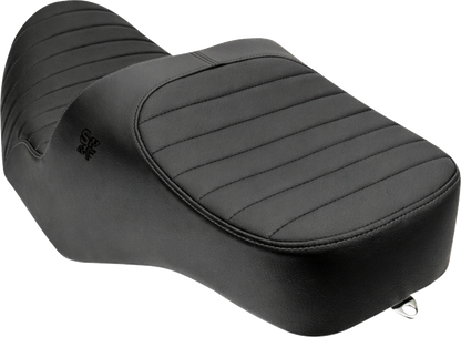 Slyfox Chariot Black Classic Stitch Seat fits 2023-2026 Harley Road Street Glide