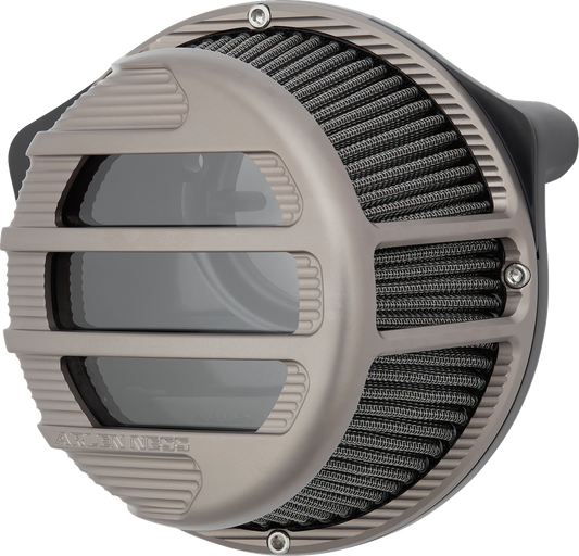 Arlen Ness Silver Sidekick Air Cleaner Kit for 2023-24 Harley Road Street Glide