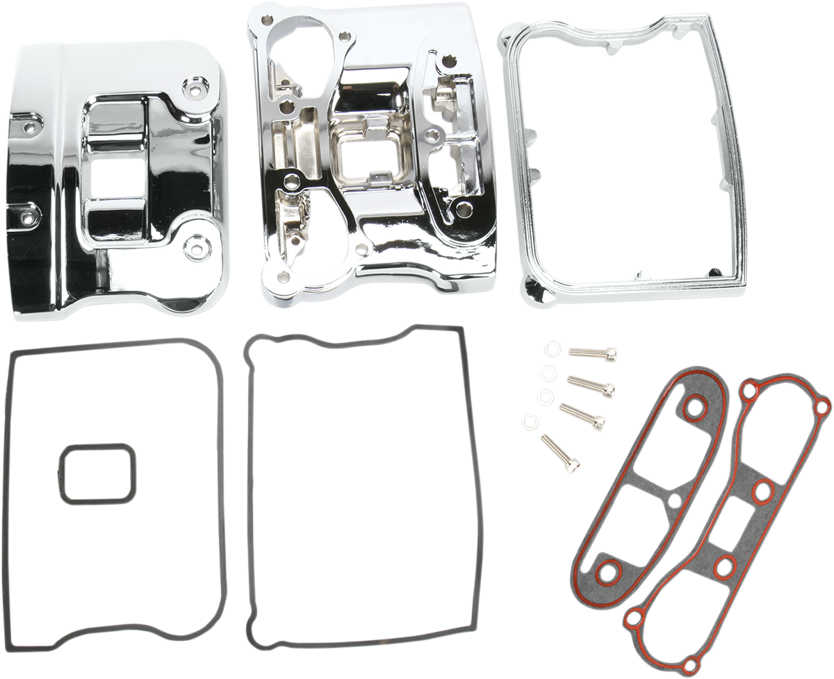 Drag Specialties EVO Big Twin Rocker Box for 1984-1991 Harley Dyna Touring
