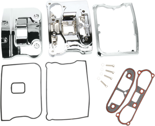 Drag Specialties EVO Big Twin Rocker Box for 1984-1991 Harley Dyna Touring