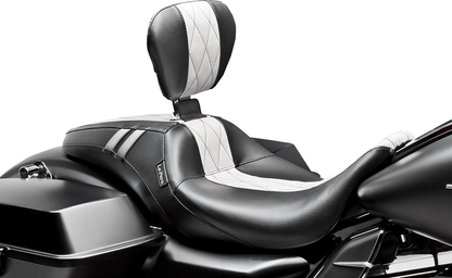 Le Pera Outcast GT Seat & Backrest fits 2008-2024 Harley Touring LK-987BRGTWDM