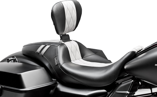 Le Pera Outcast GT Seat & Backrest fits 2008-2024 Harley Touring LK-987BRGTWDM