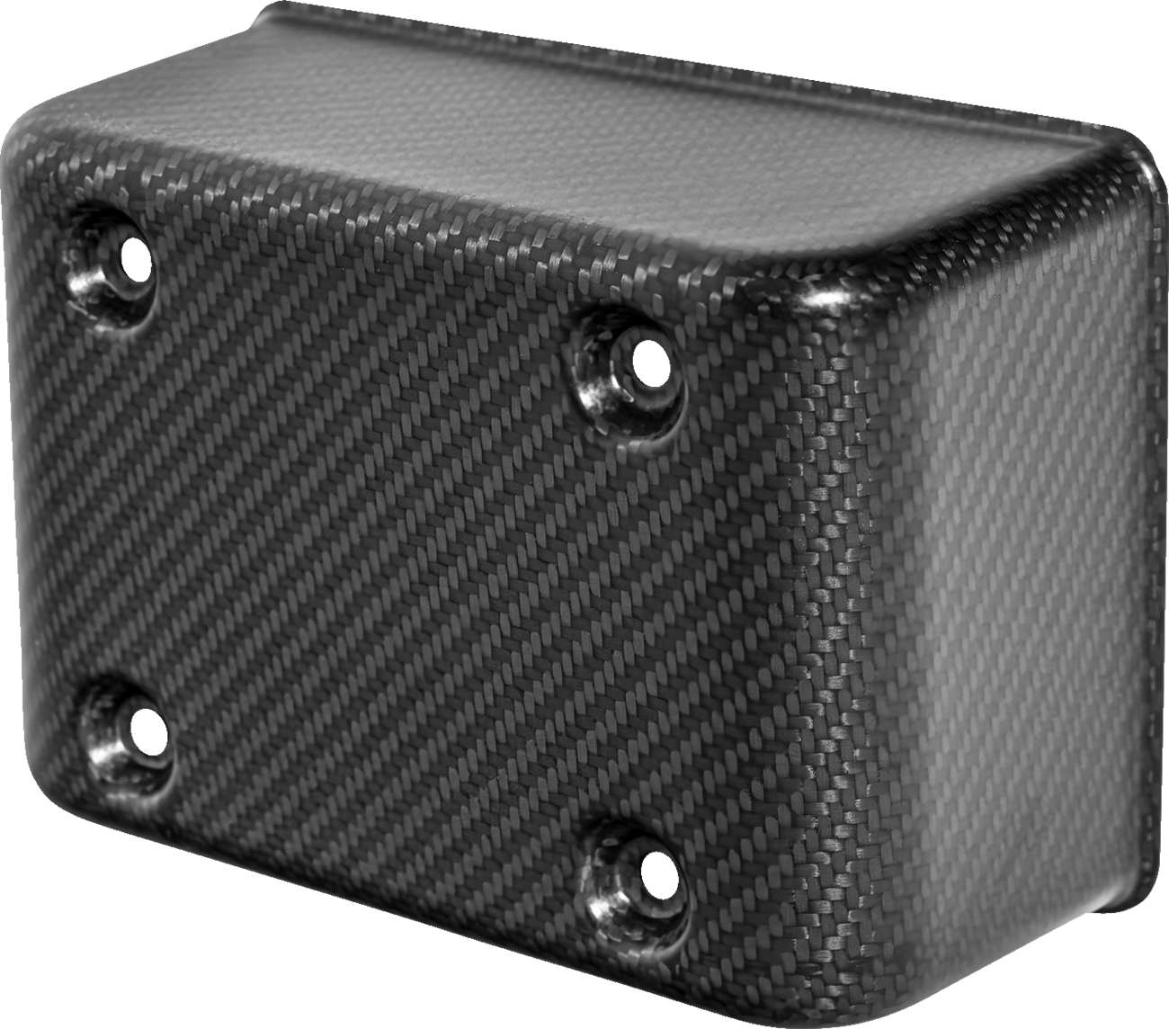 Saddlemen Carbon Fiber Matte Fuse Box Cover fits 1999-2003 Harley Dyna FXD FXDWG