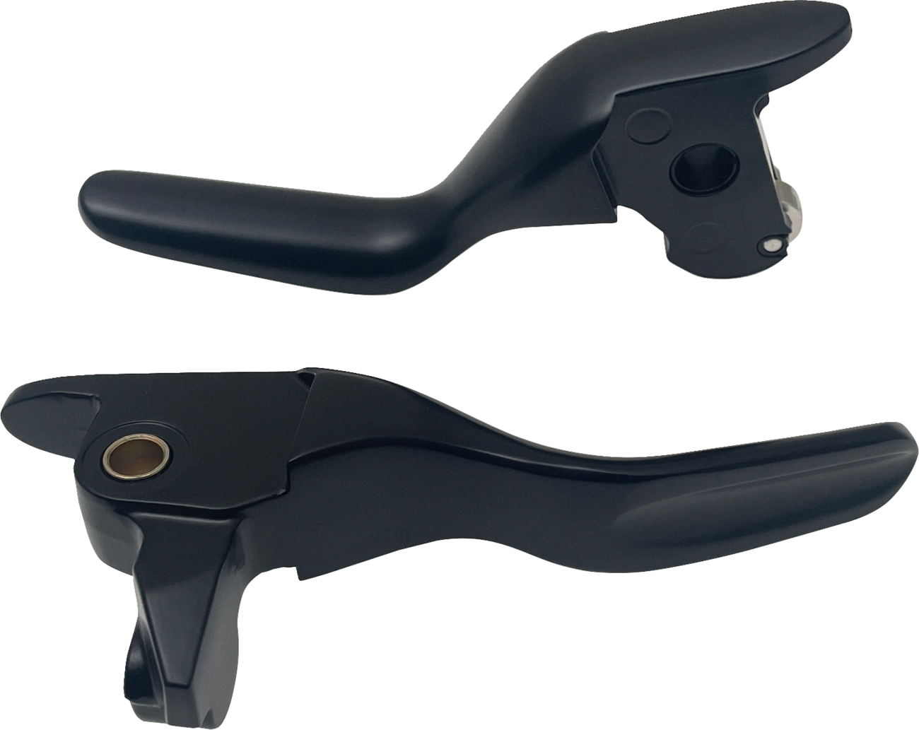 Drag Specialties Short Black Brake Clutch Hand Levers 2014-2016 Harley Touring