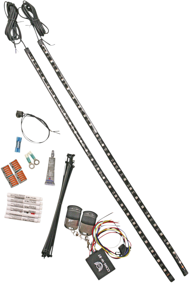 Custom Dynamics Magical Wizards LED Snowmobile Running Board Accent Light Kit