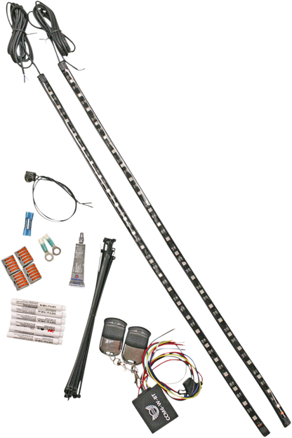 Custom Dynamics Magical Wizards LED Snowmobile Running Board Accent Light Kit
